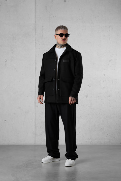 BLACK SHORT COAT