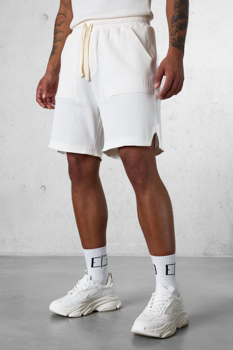 COCONUT WAFFLE SHORTS
