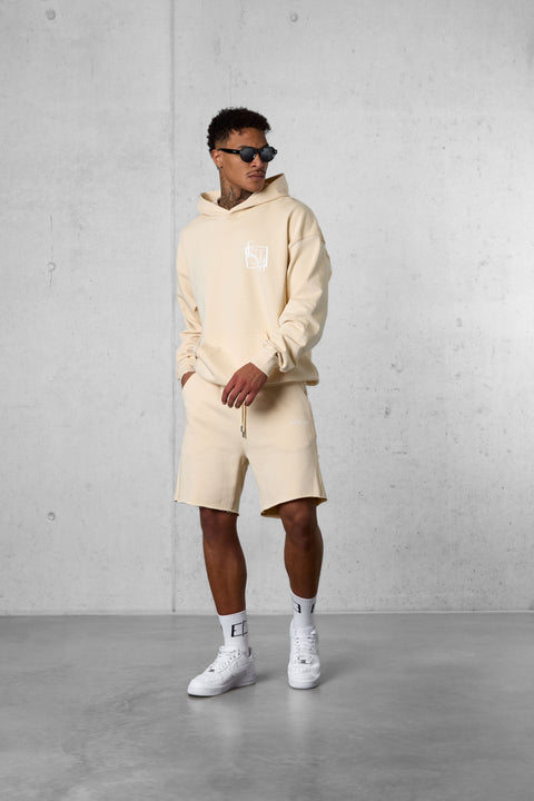 CREMEBRULEE DISCREET SWEATSHORTS