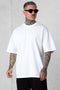WHITE ICON OVERSIZED TEE
