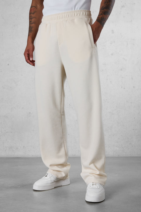 BEIGE COMFY LOOSE SWEATPANTS