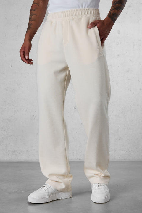 BEIGE COMFY LOOSE SWEATPANTS