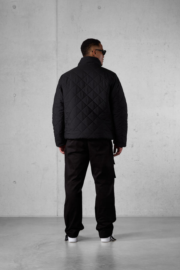 BLACK DIAMOND PUFFER JACKET