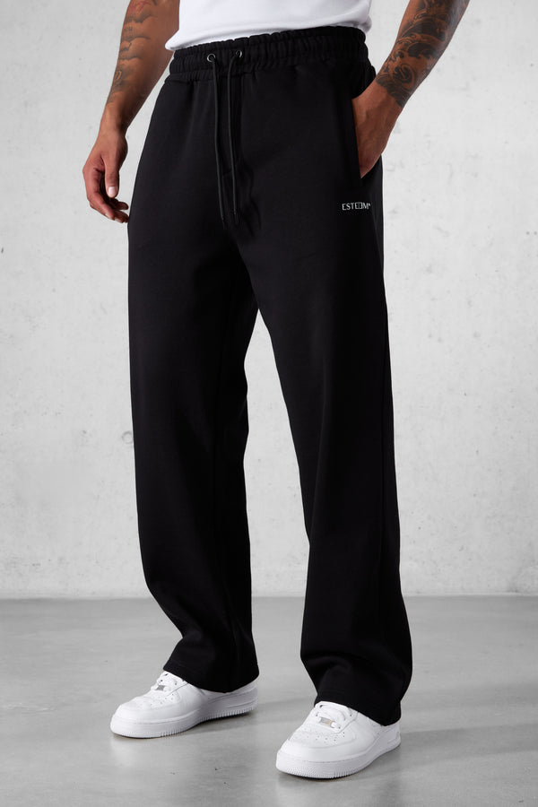 BLACK DISCREET BAGGY JOGGER