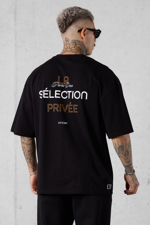 BLACK SÉLECTION PRIVÉE OVERSIZED TEE 2.0