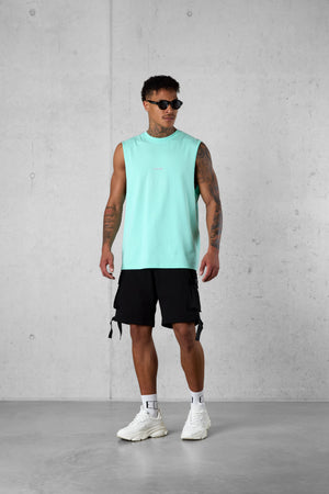BEACHGREEN BLAZING SUNSHINE OVERSIZED TANK TEE