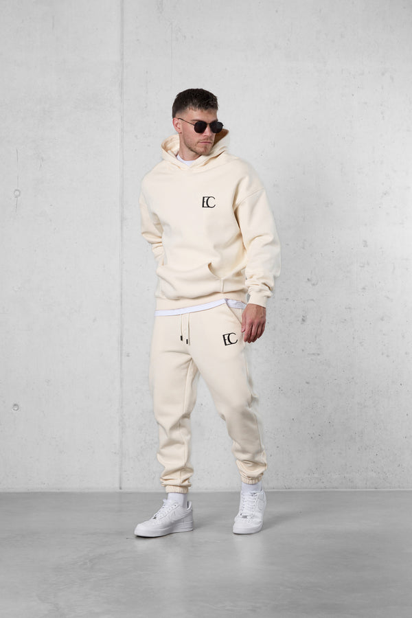 BEIGE EC LOGO JOGGER