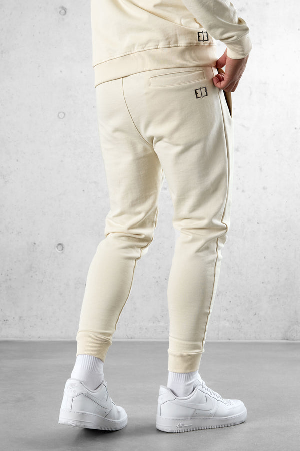 BEIGE ESSENTIAL SWEATPANTS