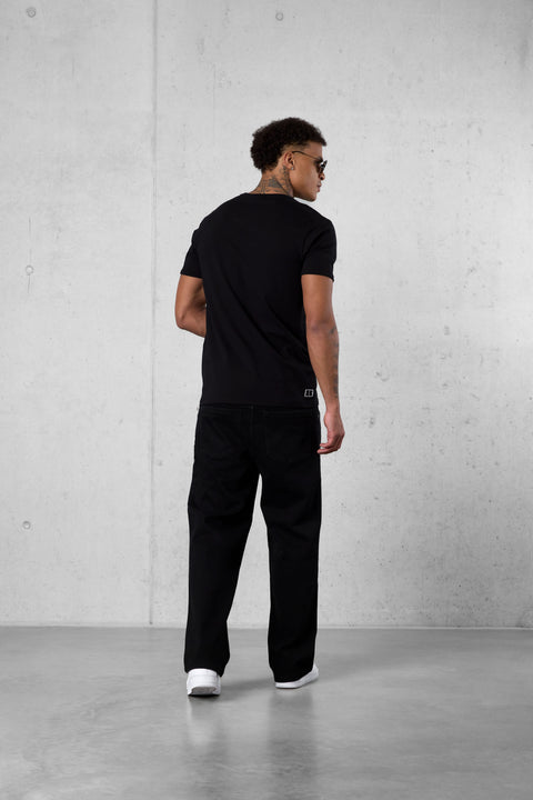 BLACK DISCREET TEE