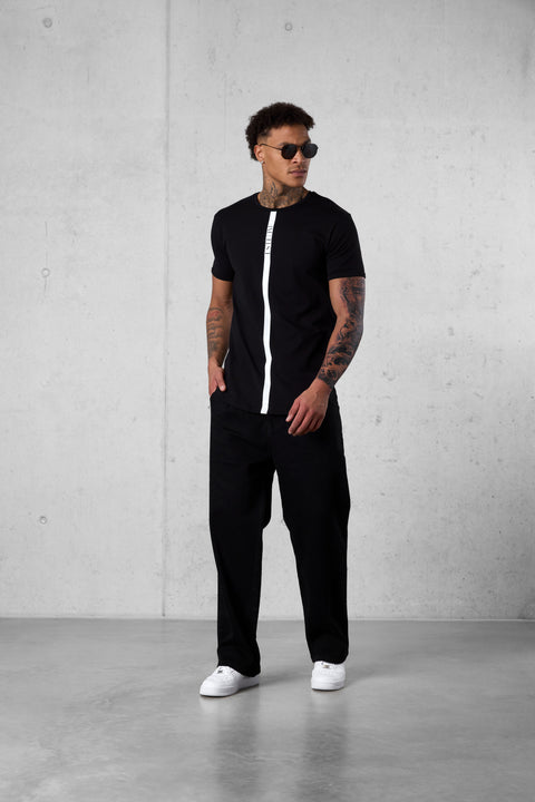 BLACK STRIPE TEE