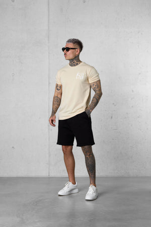 CREMEBRULEE DECONSTRUCTED LOGO TEE