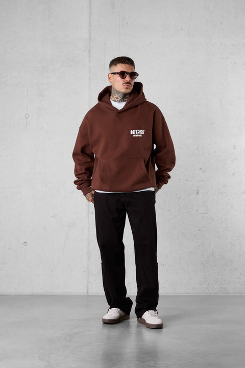 DOWNTOWNBROWN CMPNY OVERSIZED HOODIE