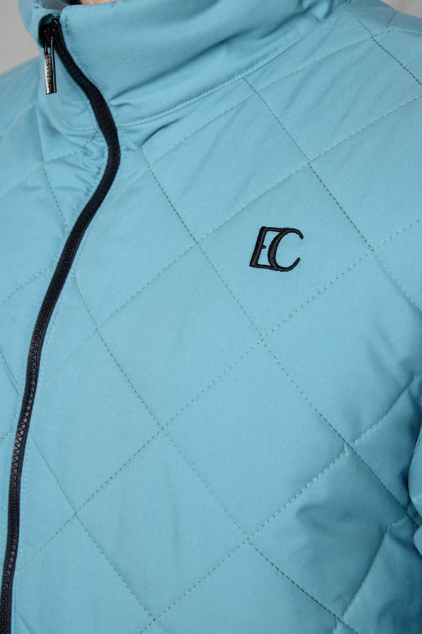 FROSTBLUE DIAMOND PUFFER JACKET