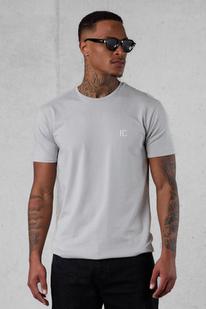 GREY EC LOGO TEE