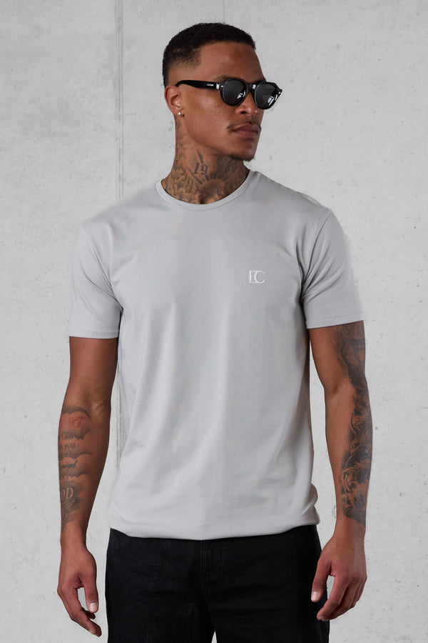 GREY EC LOGO TEE