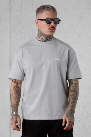 GREY SIGNATURE REGULAR TEE