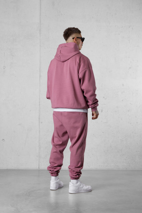 MAUVEROSE ESSENTIAL OVERSIZED HOODIE