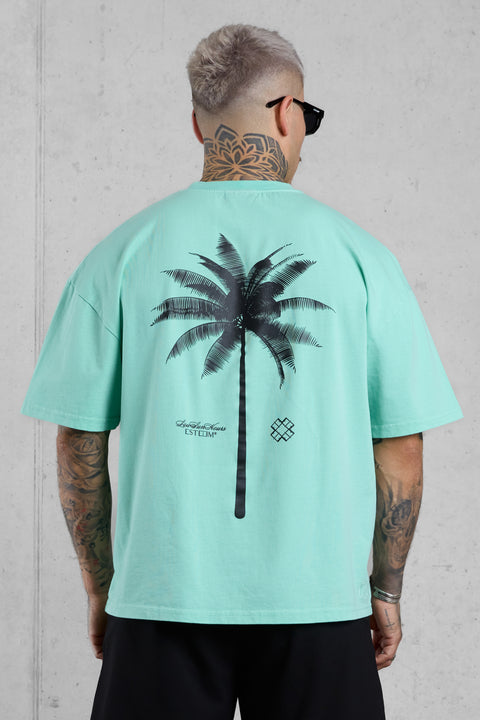 ICEGREEN PALM OVERSIZED TEE