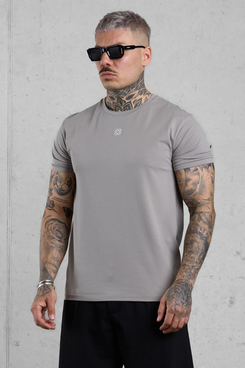 MINERALGREY MONOGRAM TEE