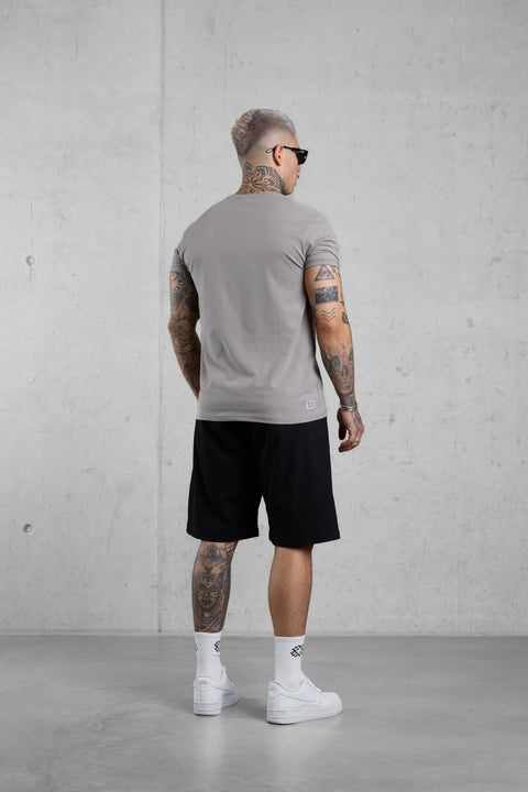 MINERALGREY MONOGRAM TEE