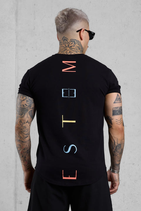 BLACK VERTICAL TEE 6.0