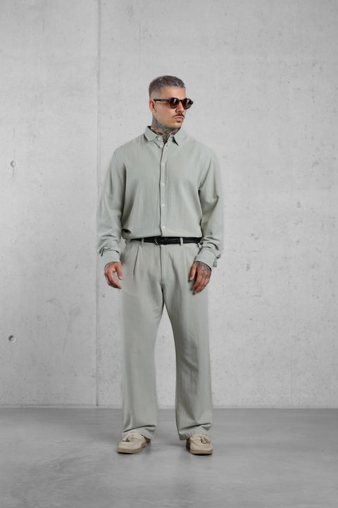 SAGE LINEN SHIRT