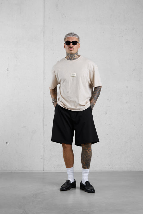 OAT WOVEN LABEL OVERSIZED TEE