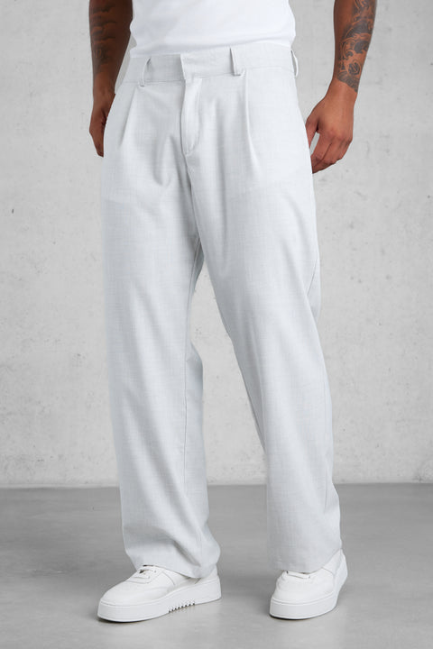 CLOUDGREY WIDE TAILORED PANTS