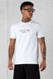 WHITE MARBELLA LOGO TEE